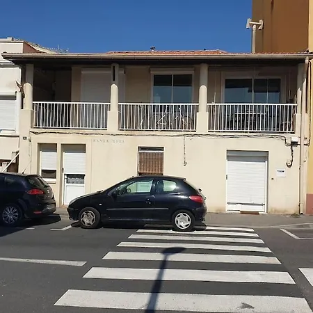 Studio Atypique Centre Palavas, Vue Mer Апартаменты *